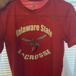 Medium Delaware State University college issued gear shirt